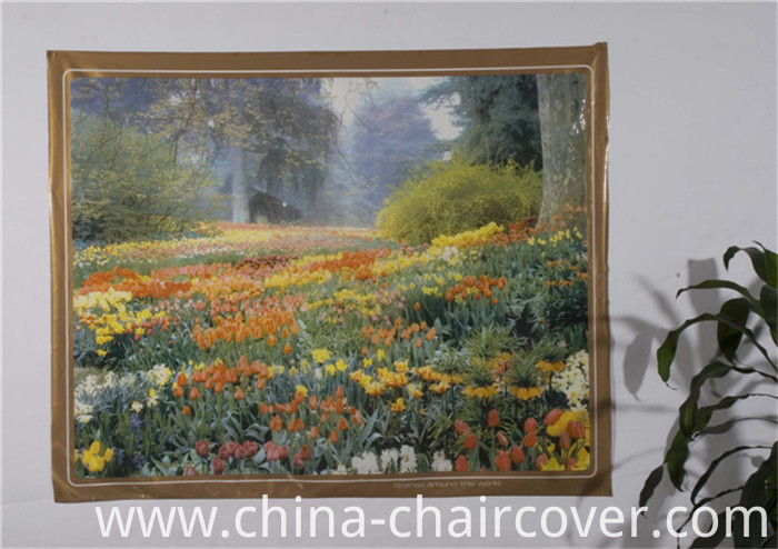 120*152cm New All in One Independent Design PVC Printed Transparent Tablecloth China Factory